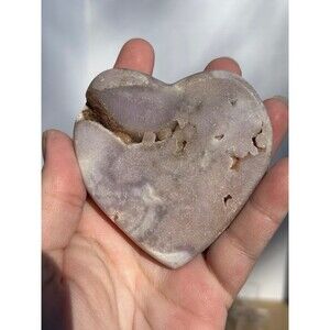 Beautiful Pink Amethyst Crystal Heart